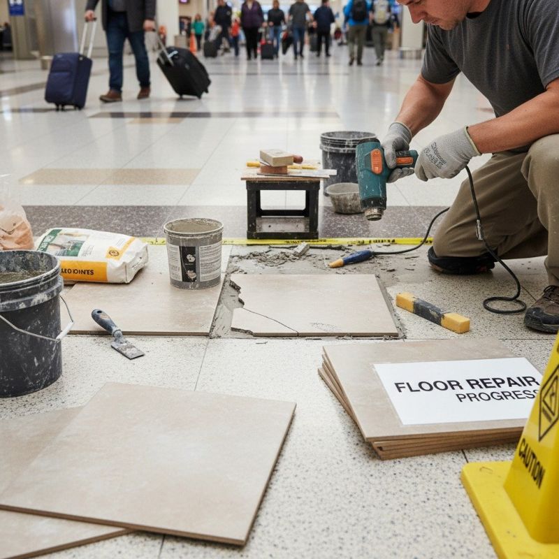 Damaged Tile Replacement