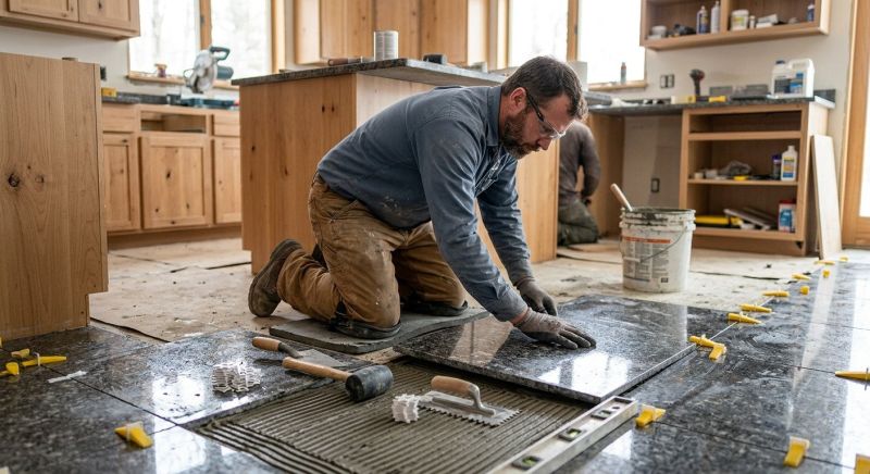 Granite Tiles Installation in Kansas City, KS