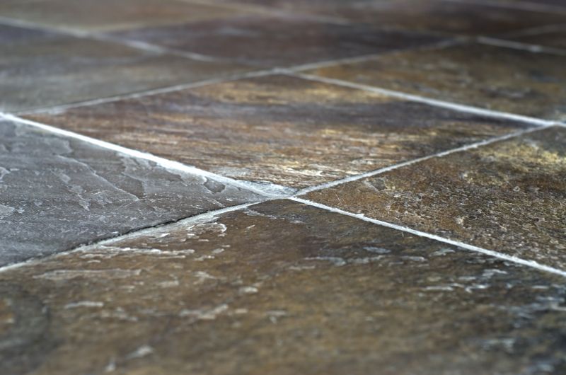 Slate Tile Floor Repair