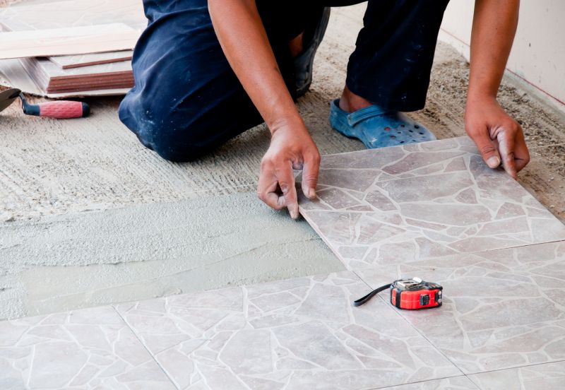 Tile Floor Installation
