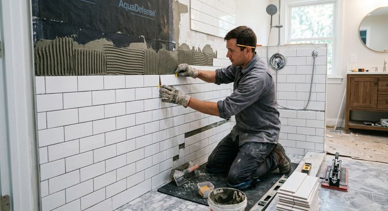 Tile Shower Renovation in Littleton, CO